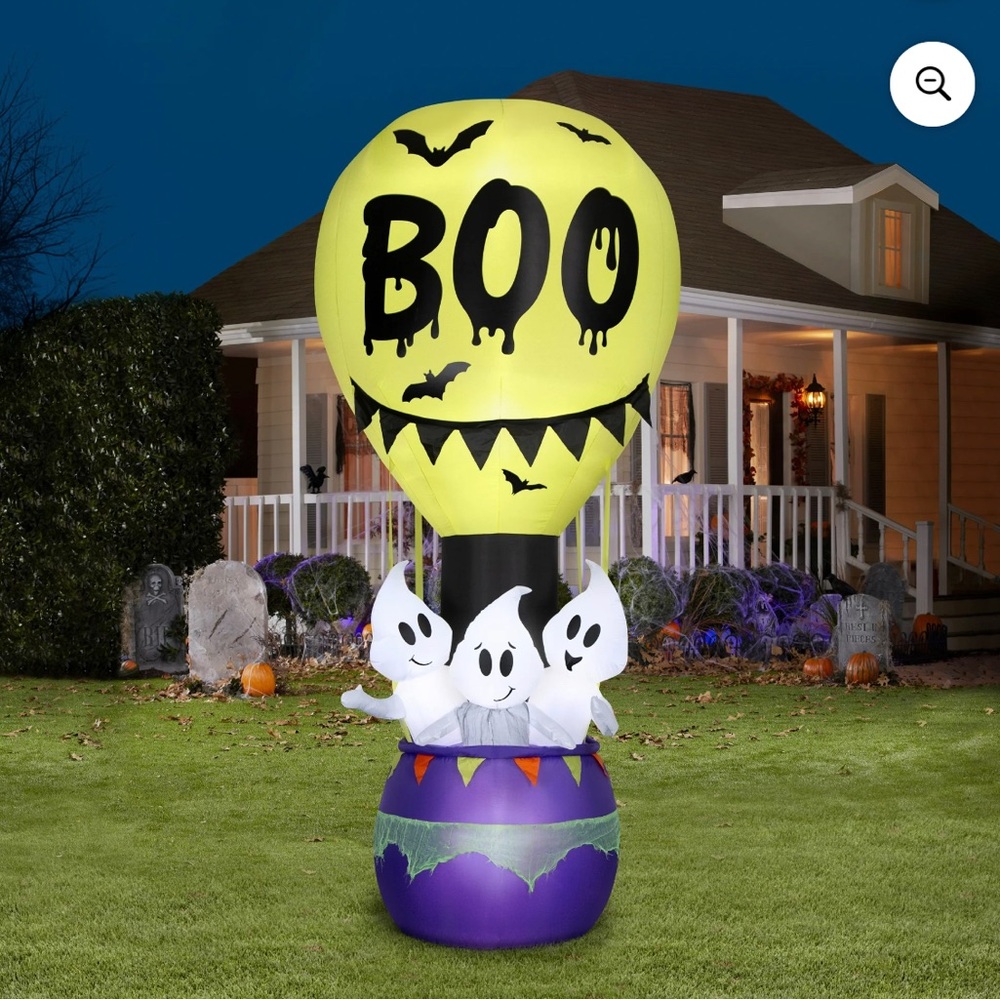 Way To Celebrate Halloween Airblown Inflatable Boo Crew